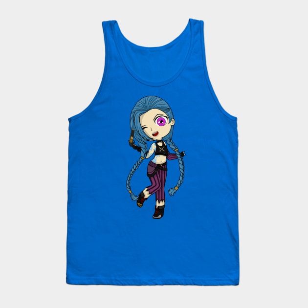 cute Powder chibi Tank Top by LillyTheChibi